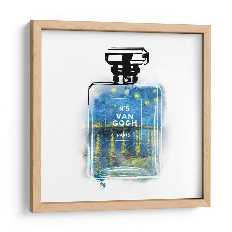 Noche Estrellada Sobre el Ródano no5 - David Aste | Cuadro decorativo de Canvas Lab