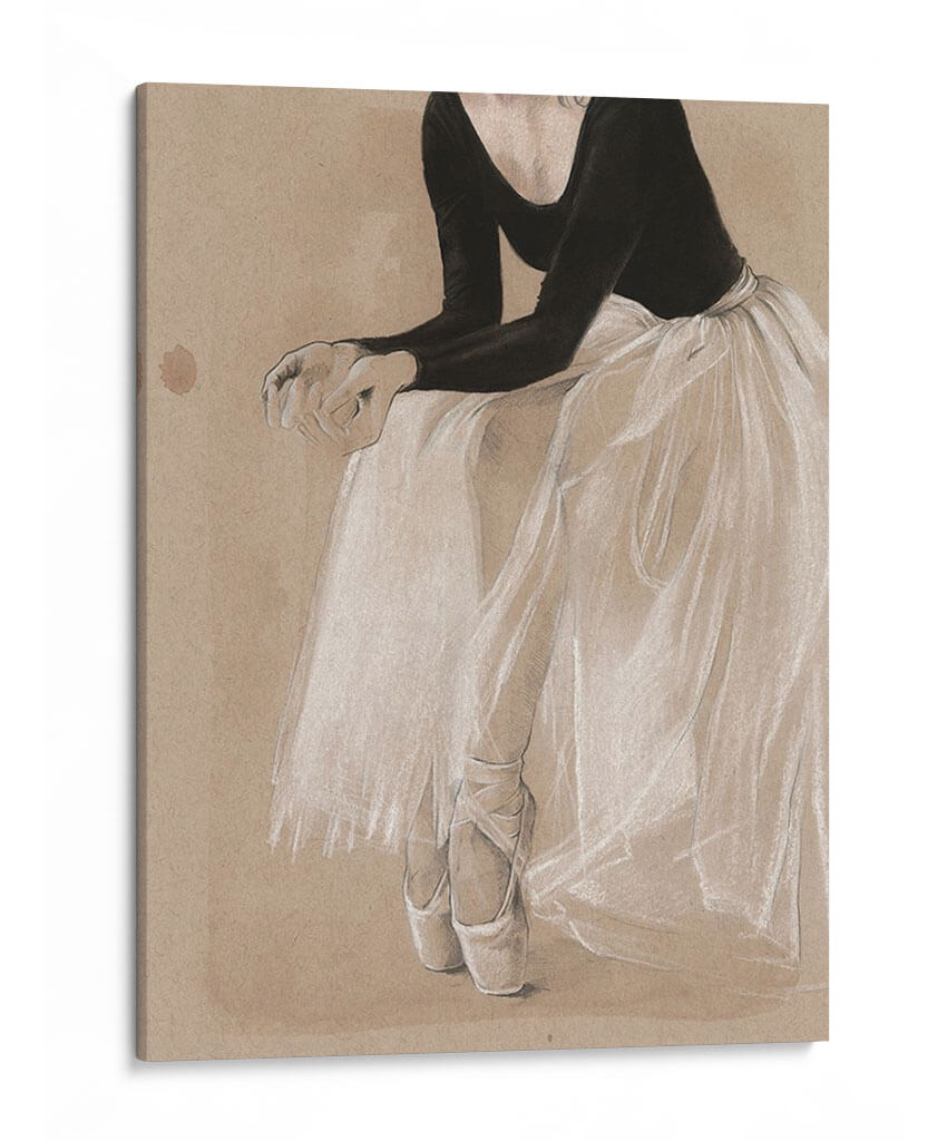 Estudio De Ballet I - Jennifer Paxton Parker | Cuadro decorativo de Canvas Lab
