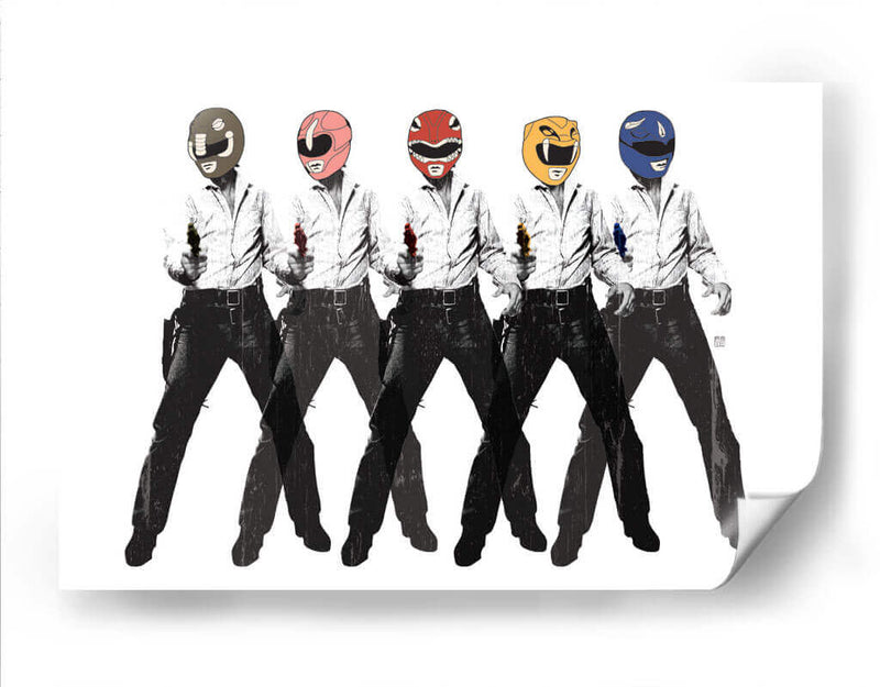 Warhol Rangers - David Aste | Cuadro decorativo de Canvas Lab