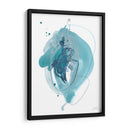 Aqua Órbita I - June Erica Vess | Cuadro decorativo de Canvas Lab