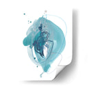 Aqua Órbita I - June Erica Vess | Cuadro decorativo de Canvas Lab