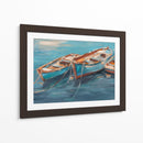 Barcos De Fila Atados I - Ethan Harper | Cuadro decorativo de Canvas Lab