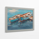 Barcos De Fila Atados I - Ethan Harper | Cuadro decorativo de Canvas Lab