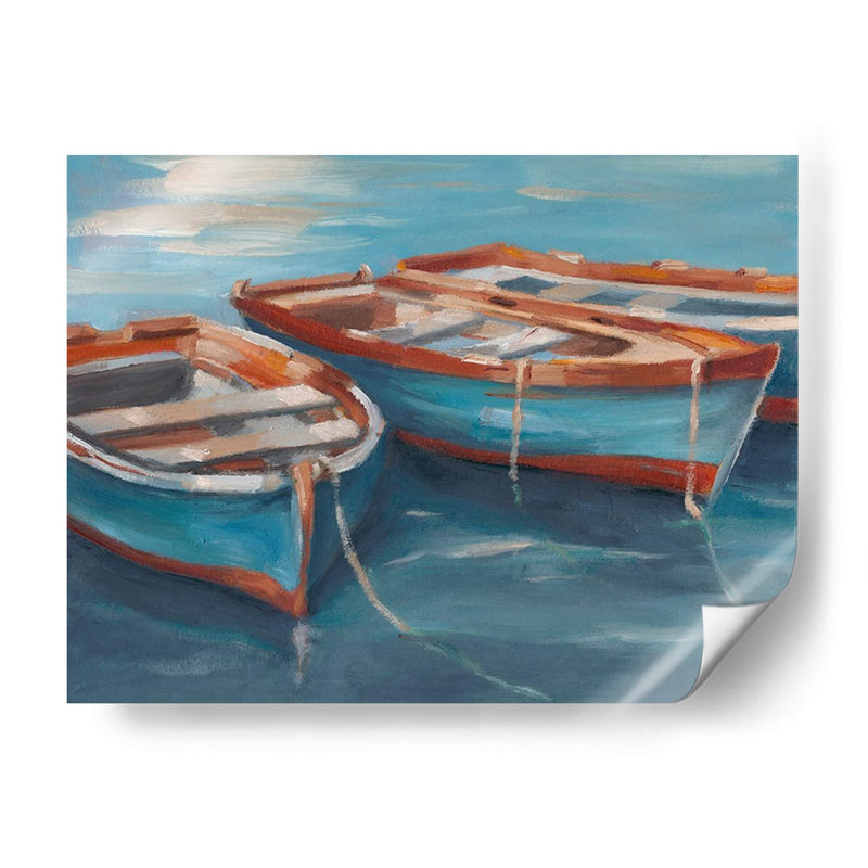 Barcos De Fila Atados Ii - Ethan Harper | Cuadro decorativo de Canvas Lab