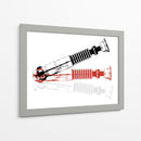 Warhol Saber B - David Aste | Cuadro decorativo de Canvas Lab