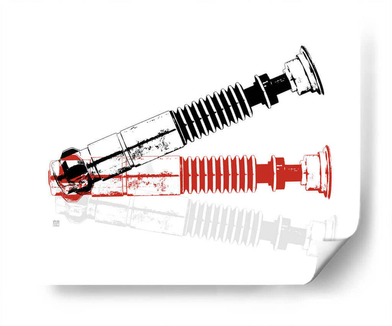 Warhol Saber B - David Aste | Cuadro decorativo de Canvas Lab