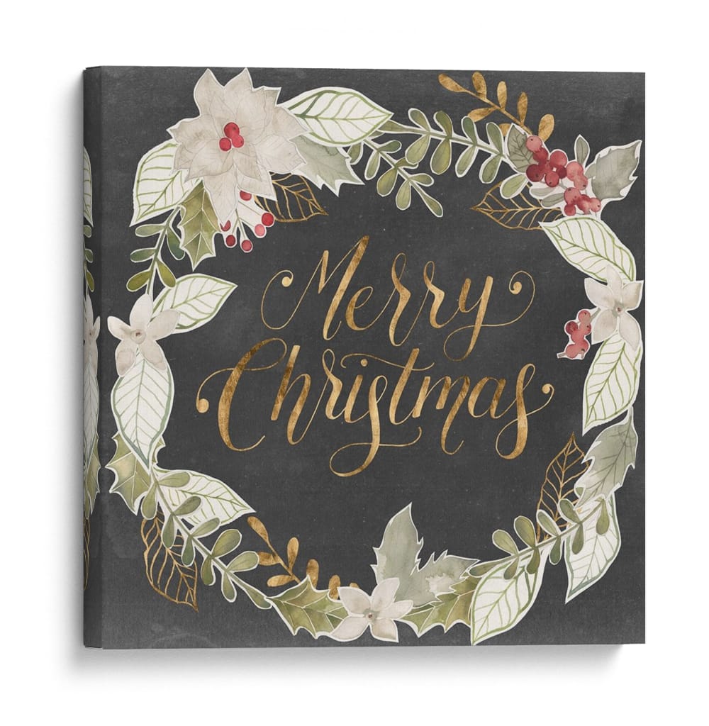 Navidad Dorada I-II - Grace Popp | Cuadro decorativo de Canvas Lab
