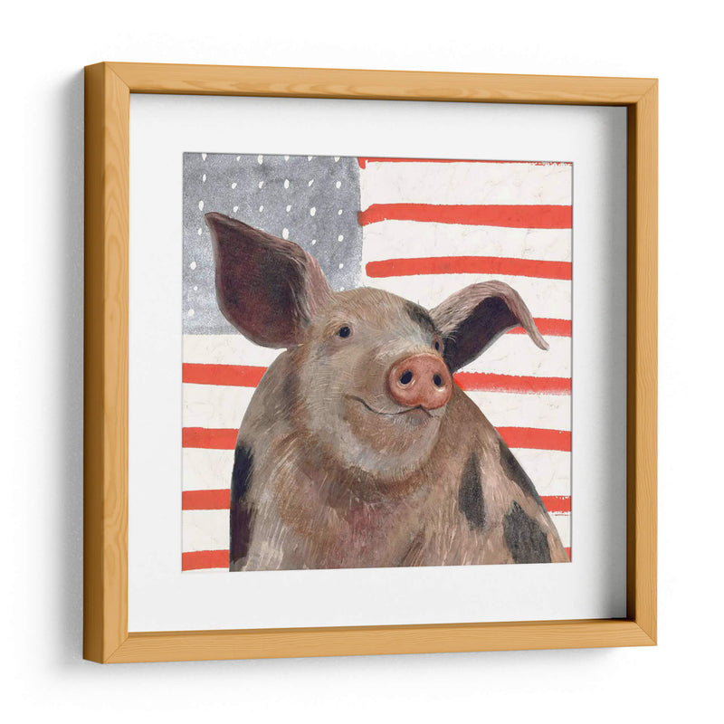 Patriotic Farm Iv - Victoria Borges | Cuadro decorativo de Canvas Lab