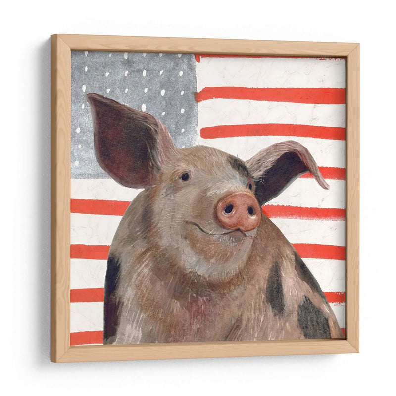 Patriotic Farm Iv - Victoria Borges | Cuadro decorativo de Canvas Lab