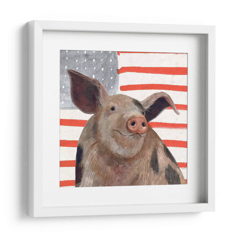 Patriotic Farm Iv - Victoria Borges | Cuadro decorativo de Canvas Lab