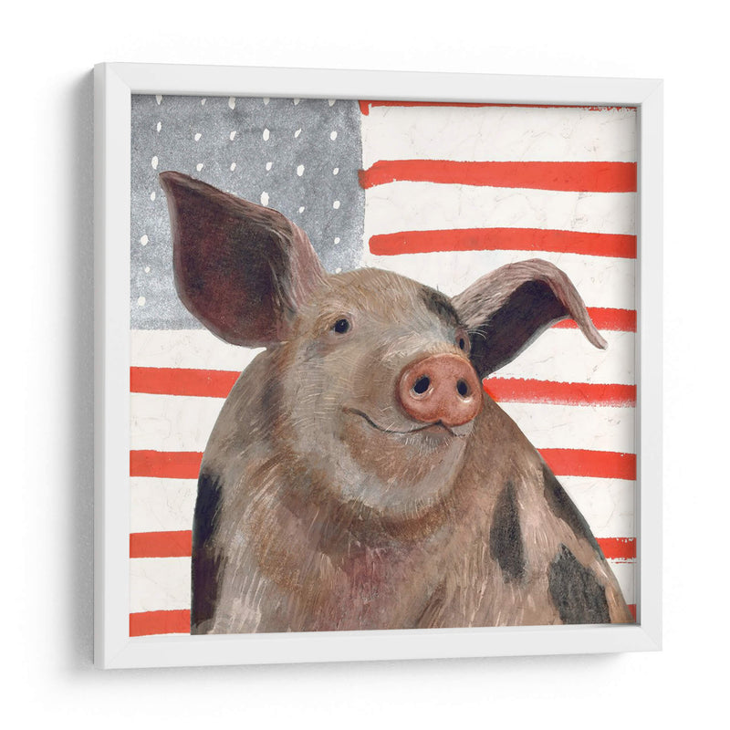 Patriotic Farm Iv - Victoria Borges | Cuadro decorativo de Canvas Lab