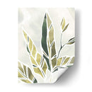 Batik Hojas Iv - June Erica Vess | Cuadro decorativo de Canvas Lab