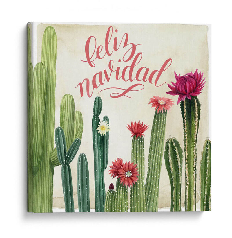 Cactus De Navidad I - Grace Popp | Cuadro decorativo de Canvas Lab