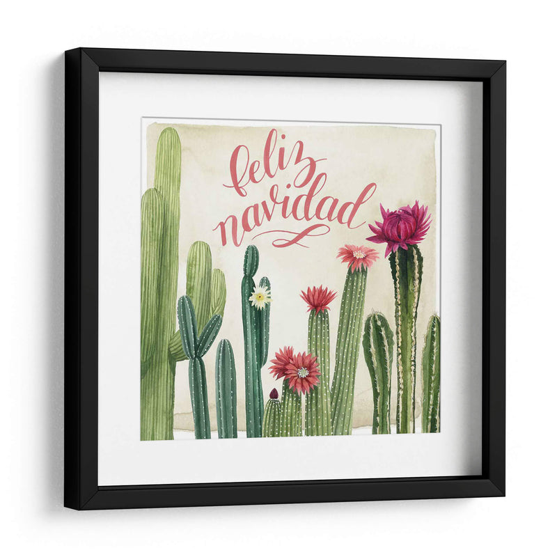 Cactus De Navidad I - Grace Popp | Cuadro decorativo de Canvas Lab