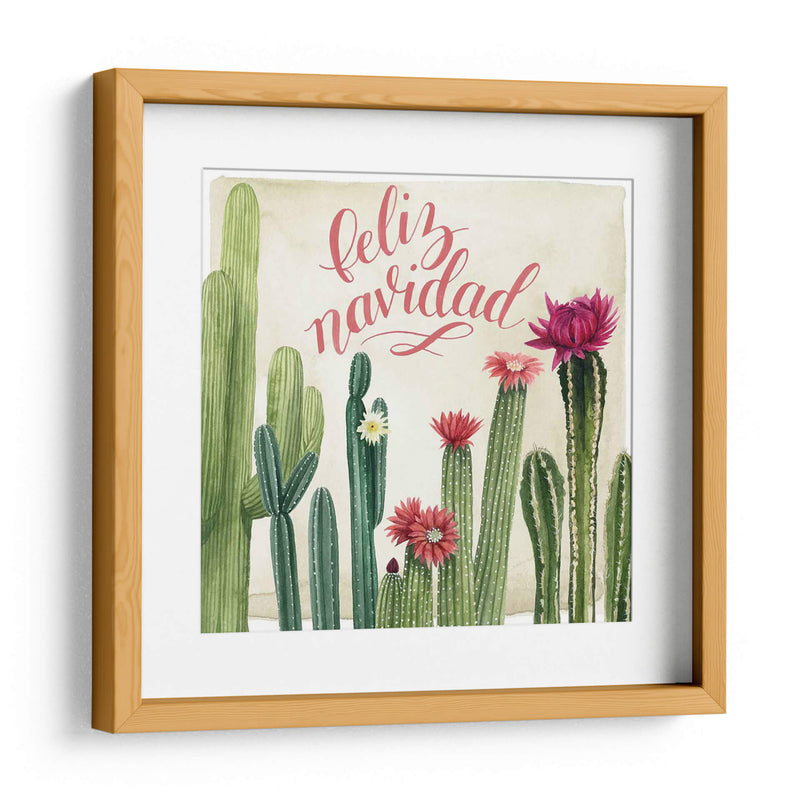 Cactus De Navidad I - Grace Popp | Cuadro decorativo de Canvas Lab