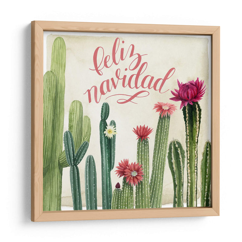 Cactus De Navidad I - Grace Popp | Cuadro decorativo de Canvas Lab