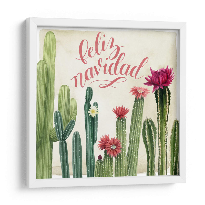 Cactus De Navidad I - Grace Popp | Cuadro decorativo de Canvas Lab