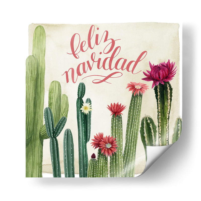 Cactus De Navidad I - Grace Popp | Cuadro decorativo de Canvas Lab