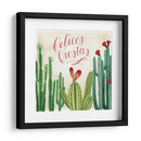 Cactus De Navidad Ii - Grace Popp | Cuadro decorativo de Canvas Lab