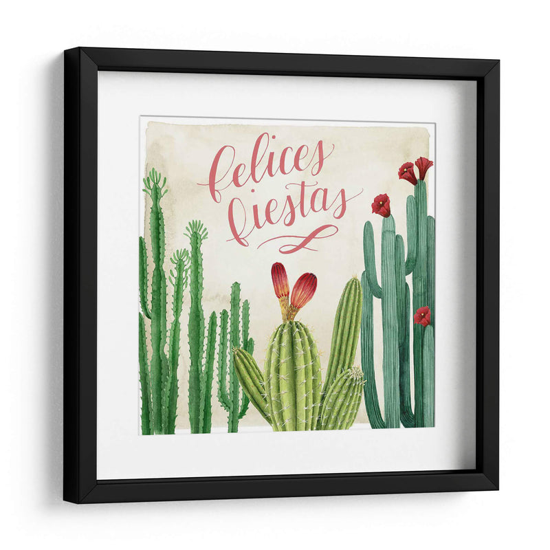 Cactus De Navidad Ii - Grace Popp | Cuadro decorativo de Canvas Lab