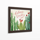 Cactus De Navidad Ii - Grace Popp | Cuadro decorativo de Canvas Lab