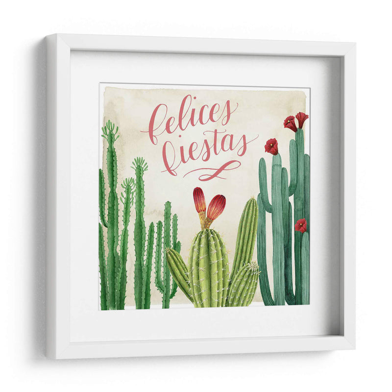 Cactus De Navidad Ii - Grace Popp | Cuadro decorativo de Canvas Lab