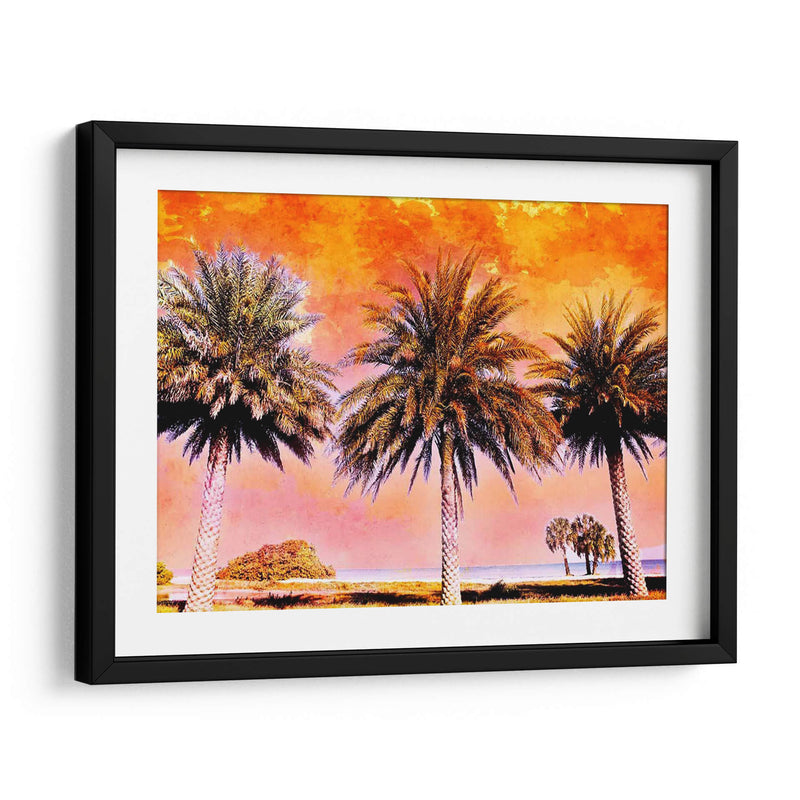 Hifi Palms Ii - Skip Nall | Cuadro decorativo de Canvas Lab