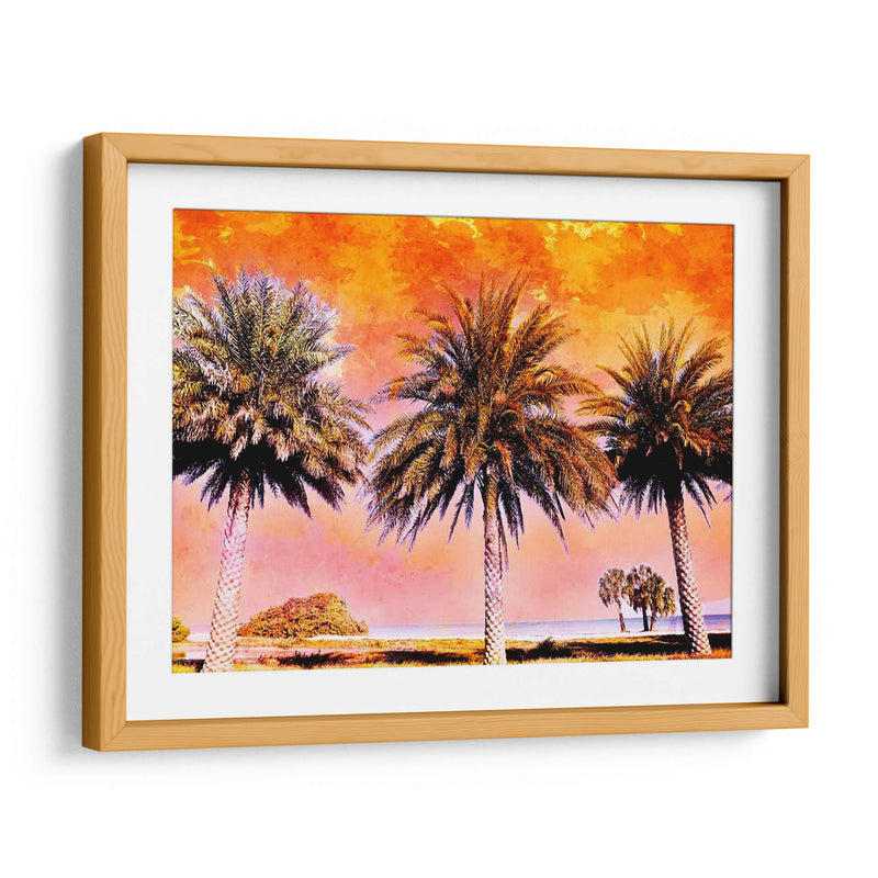 Hifi Palms Ii - Skip Nall | Cuadro decorativo de Canvas Lab