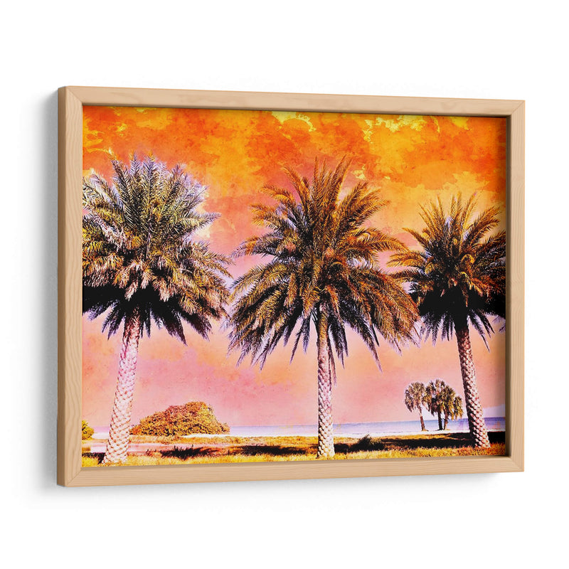 Hifi Palms Ii - Skip Nall | Cuadro decorativo de Canvas Lab