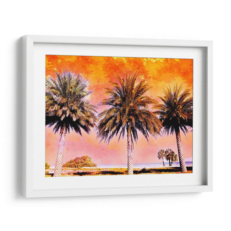 Hifi Palms Ii - Skip Nall | Cuadro decorativo de Canvas Lab