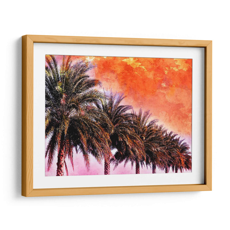 Hifi Palms Iii - Skip Nall | Cuadro decorativo de Canvas Lab