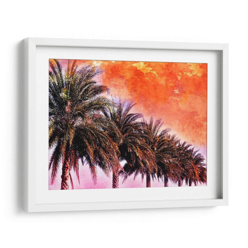 Hifi Palms Iii - Skip Nall | Cuadro decorativo de Canvas Lab