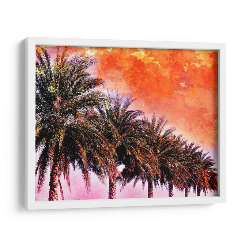 Hifi Palms Iii - Skip Nall | Cuadro decorativo de Canvas Lab