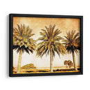 Palmas En Brown Ii - Skip Nall | Cuadro decorativo de Canvas Lab