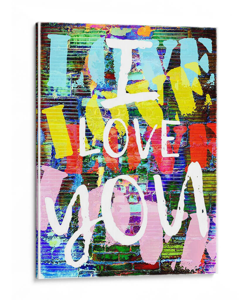 Graffiti Love Ii - Skip Nall | Cuadro decorativo de Canvas Lab