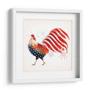 Gallo Fuegos Artificiales I - Victoria Borges | Cuadro decorativo de Canvas Lab