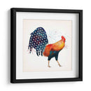 Gallo Fuegos Artificiales Ii - Victoria Borges | Cuadro decorativo de Canvas Lab