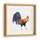 Gallo Fuegos Artificiales Ii - Victoria Borges | Cuadro decorativo de Canvas Lab