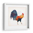 Gallo Fuegos Artificiales Ii - Victoria Borges | Cuadro decorativo de Canvas Lab