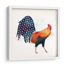 Gallo Fuegos Artificiales Ii - Victoria Borges | Cuadro decorativo de Canvas Lab