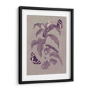 Estudio De La Naturaleza En Ciruela Y Taupe I - Maria S. Merian | Cuadro decorativo de Canvas Lab