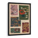 Diseño Textil Japonés Ii - Ema Seizan | Cuadro decorativo de Canvas Lab