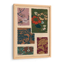 Diseño Textil Japonés Ii - Ema Seizan | Cuadro decorativo de Canvas Lab