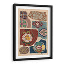 Diseño Textil Japonés Iii - Ema Seizan | Cuadro decorativo de Canvas Lab