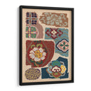 Diseño Textil Japonés Iii - Ema Seizan | Cuadro decorativo de Canvas Lab