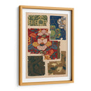 Diseño Textil Japonés Iv - Ema Seizan | Cuadro decorativo de Canvas Lab