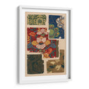 Diseño Textil Japonés Iv - Ema Seizan | Cuadro decorativo de Canvas Lab