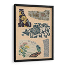 Diseño Textil Japonés Vii - Ema Seizan | Cuadro decorativo de Canvas Lab
