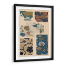 Diseño Textil Japonés Viii - Ema Seizan | Cuadro decorativo de Canvas Lab