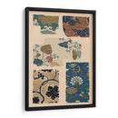 Diseño Textil Japonés Viii - Ema Seizan | Cuadro decorativo de Canvas Lab